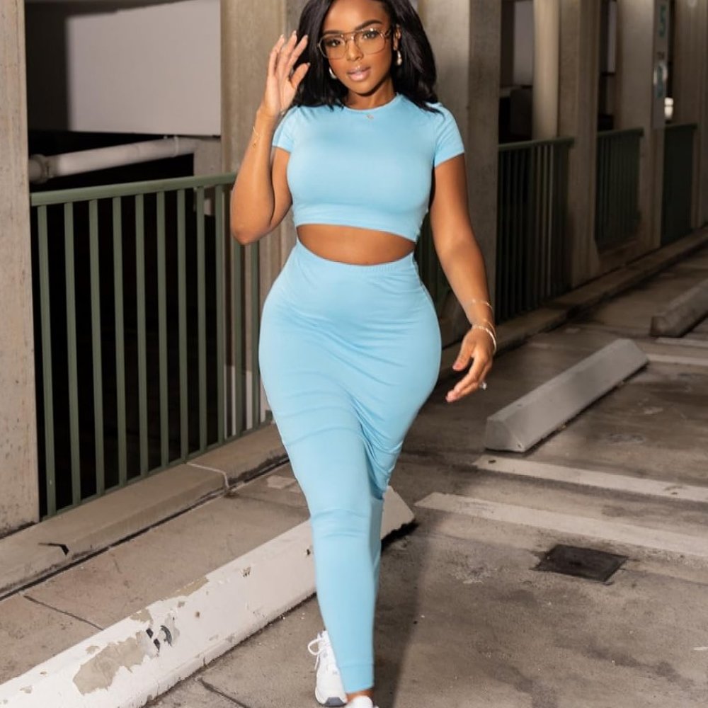 NWOT Two Piece Skirt Set